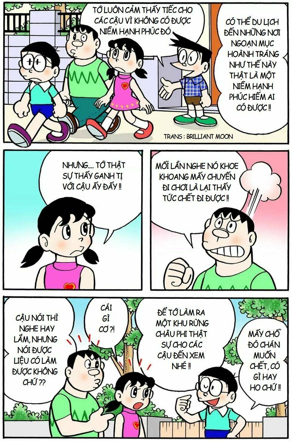 Truyện Ngắn Doraemon Mới Nhất Chương 4 Ảnh 4