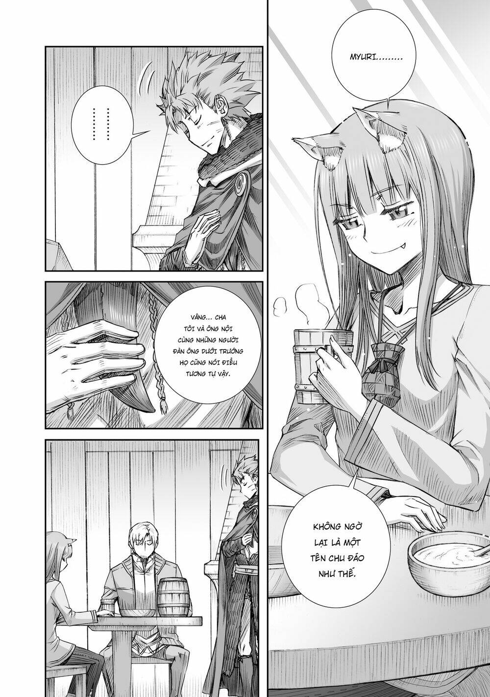 Ookami To Koushinryou Chương 95 Ảnh 9