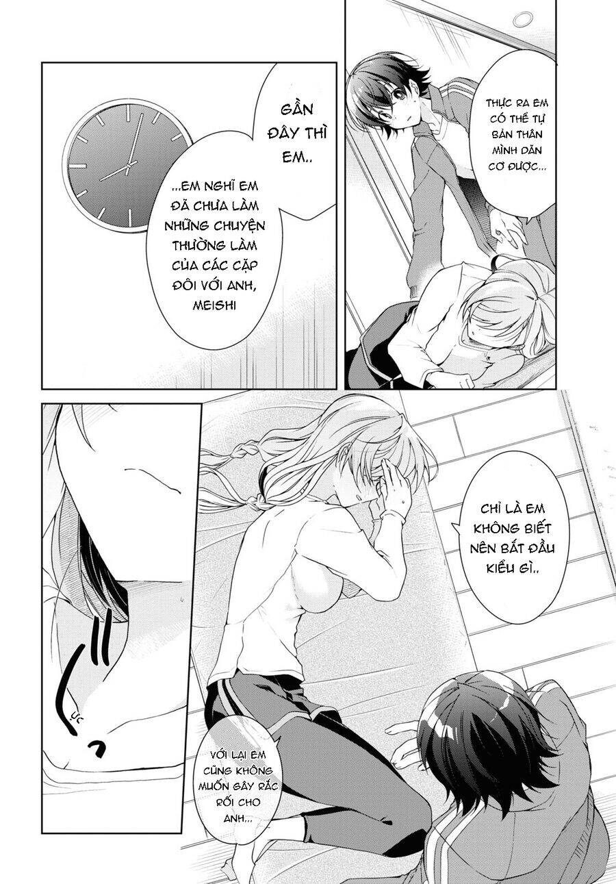 Isshiki-San Wa Koi Wo Shiritai Chương 28.2 Ảnh 13