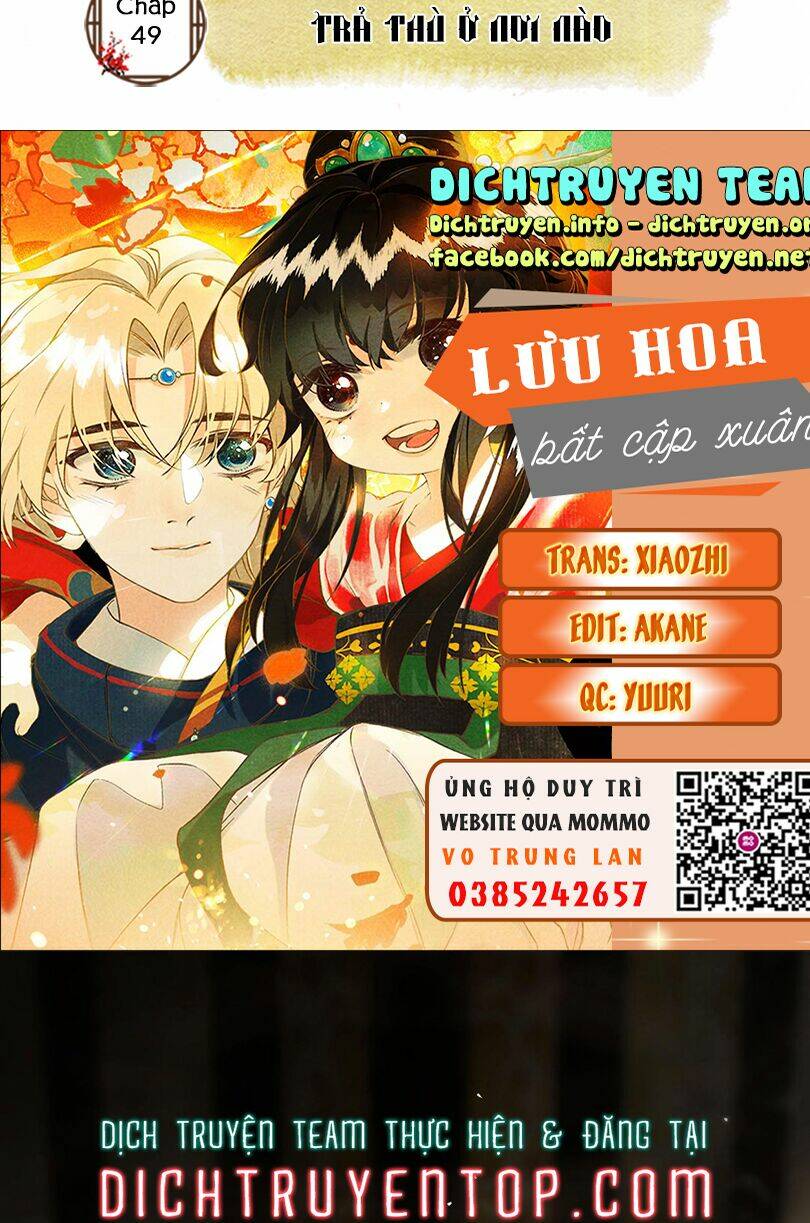 Lưu Hoa Bất Cập Xuân Chương 49 Ảnh 3