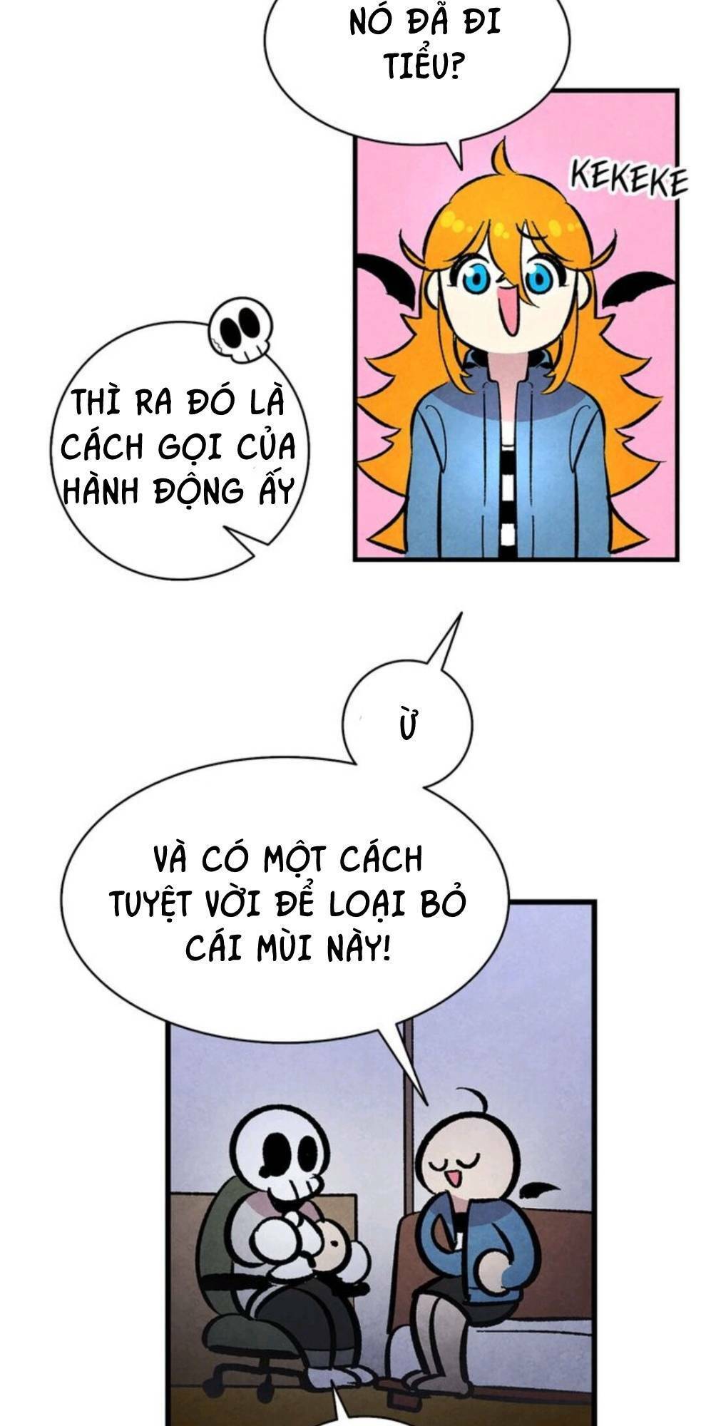 Skeleton Bất Đắt Dĩ Trở Thành Bố Của Bé Mèo Con Chương 14 Ảnh 49