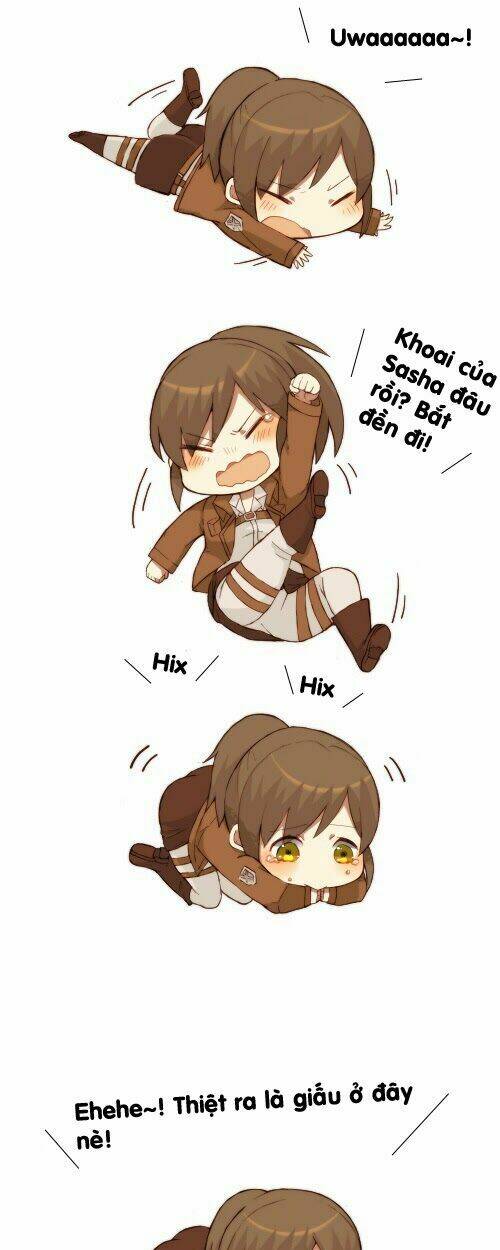 Đại Chiến Titan - Doujinshi Về Các Cô Gái Chương 23 Ảnh 11