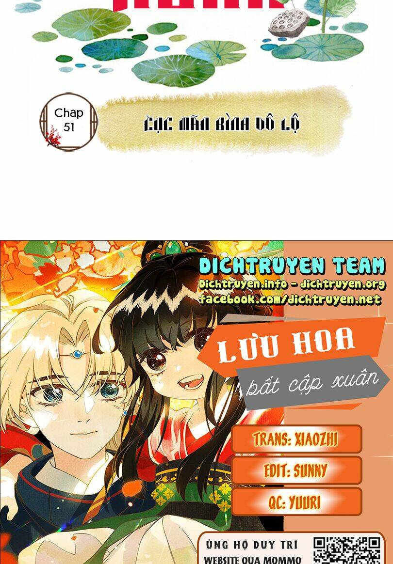 Lưu Hoa Bất Cập Xuân Chương 51 Ảnh 3