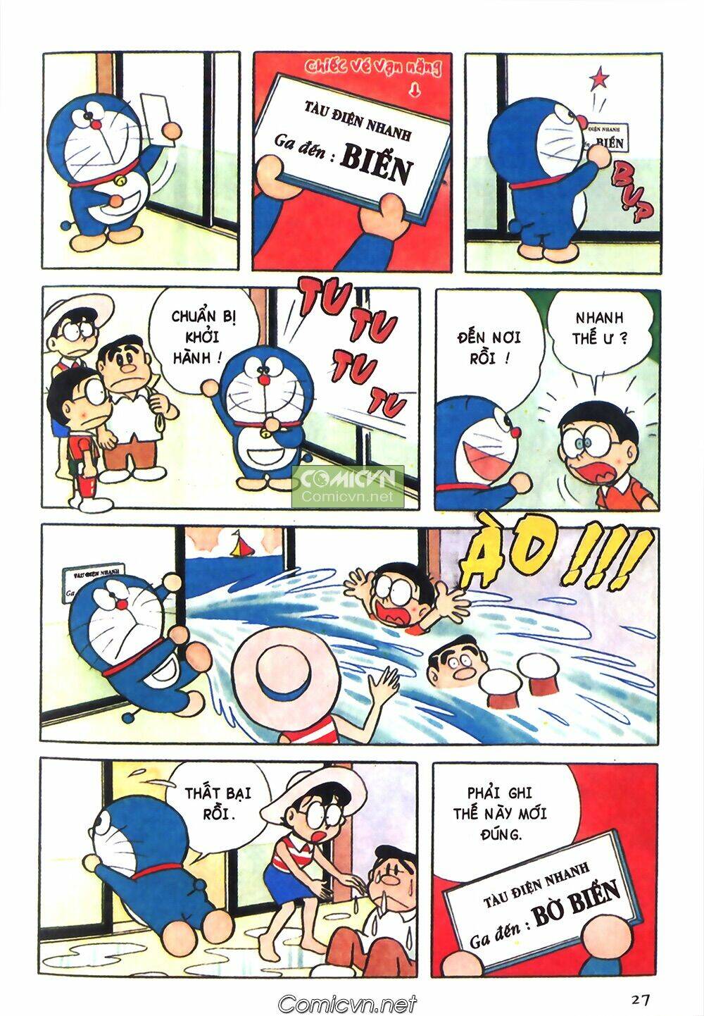 Doraemon Màu Chương 106 Ảnh 4
