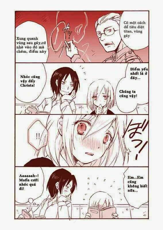 Đại Chiến Titan - Doujinshi Về Các Cô Gái Chương 23 Ảnh 6
