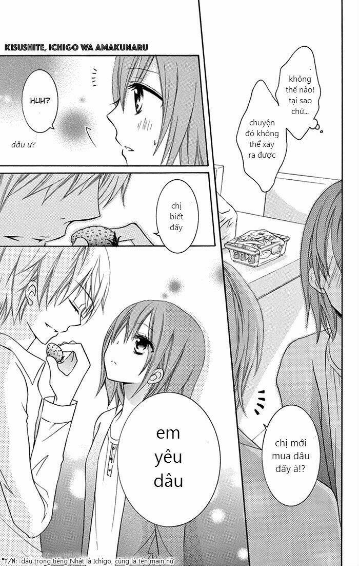 Kisushite, Ichigo Wa Amakunaru Chương 1 Ảnh 19