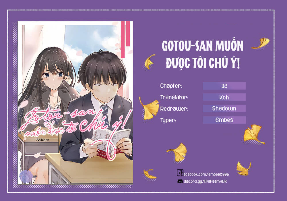 Gotou-San Wa Furimukasetai! Chương 32 Ảnh 3