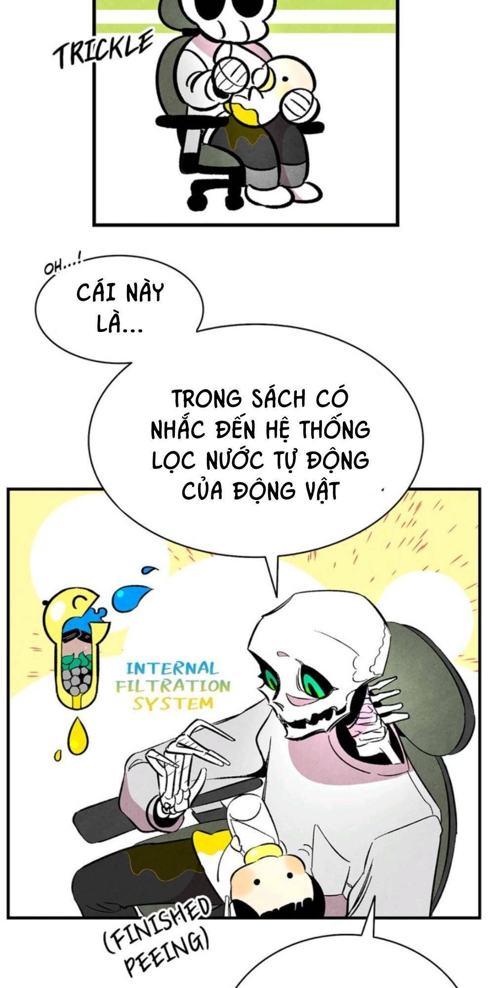 Skeleton Bất Đắt Dĩ Trở Thành Bố Của Bé Mèo Con Chương 14 Ảnh 45