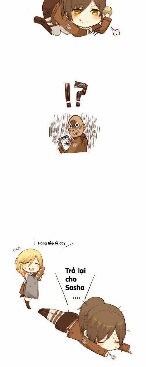 Đại Chiến Titan - Doujinshi Về Các Cô Gái Chương 23 Ảnh 12