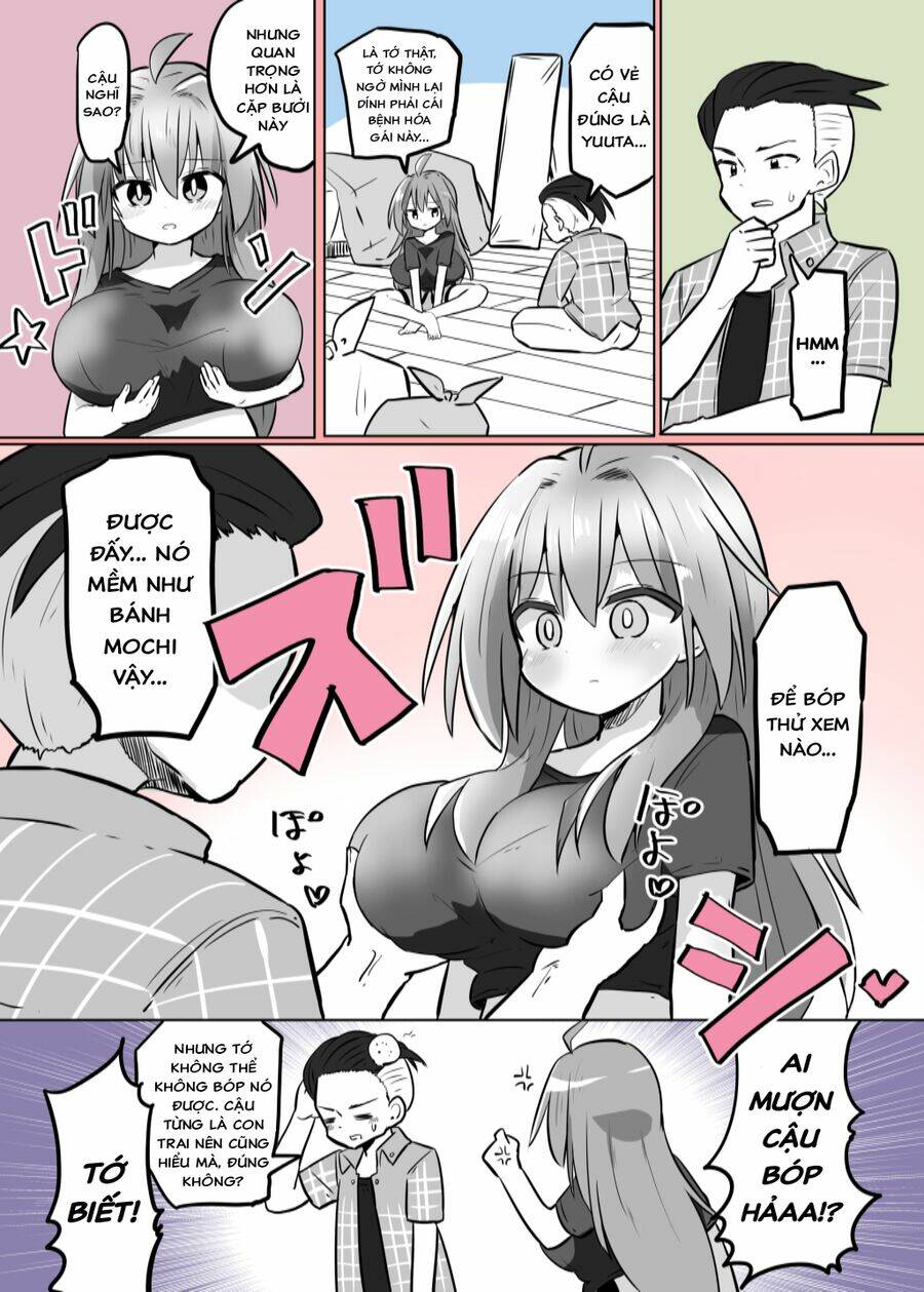 Ts Shita Kedo Mune Ga Deka Sugiru Chương 2 Ảnh 3