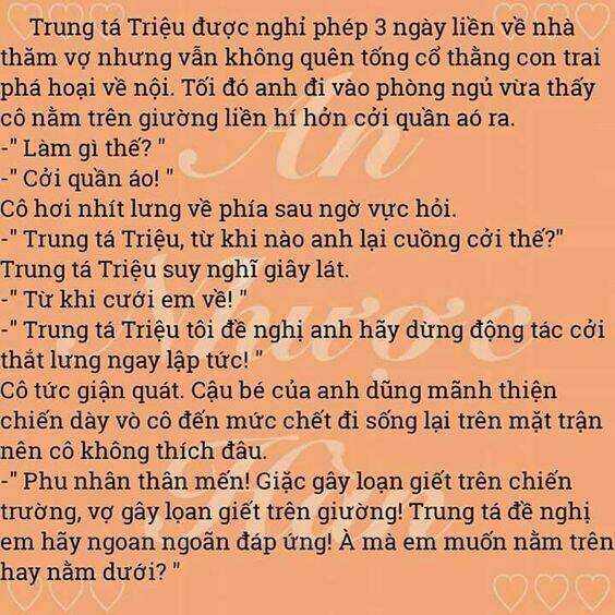 Những Mẩu Truyện "Ngôn Tình" [Ngọt, Sủng, Hài] Chương 5 Ảnh 2