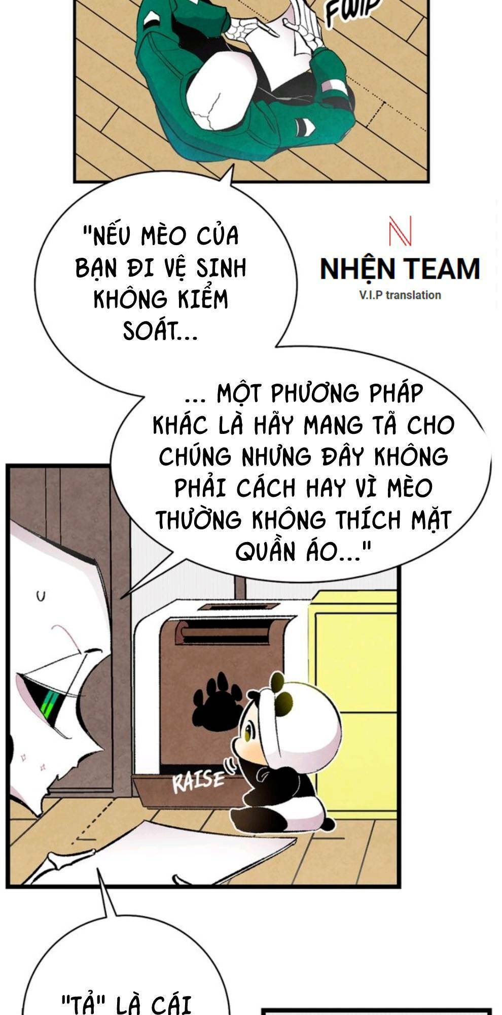 Skeleton Bất Đắt Dĩ Trở Thành Bố Của Bé Mèo Con Chương 17 Ảnh 14