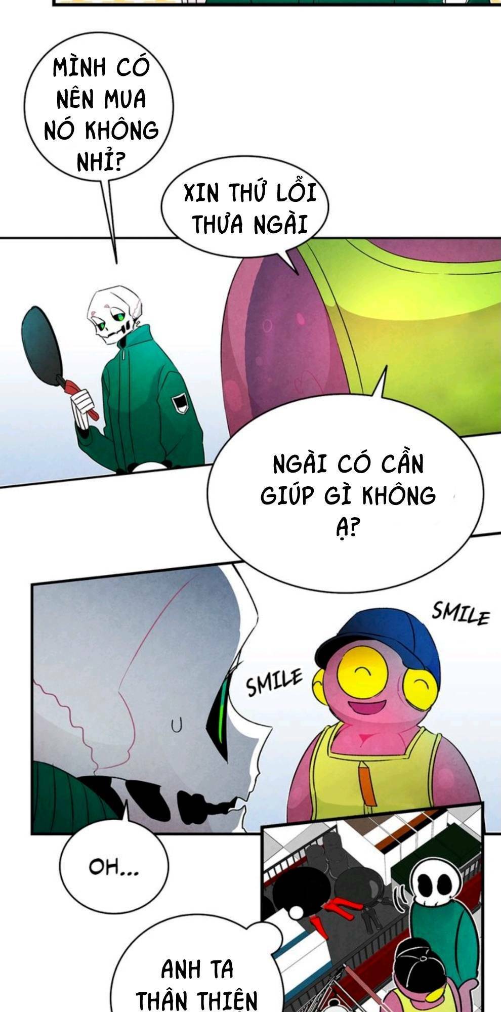 Skeleton Bất Đắt Dĩ Trở Thành Bố Của Bé Mèo Con Chương 19 Ảnh 37