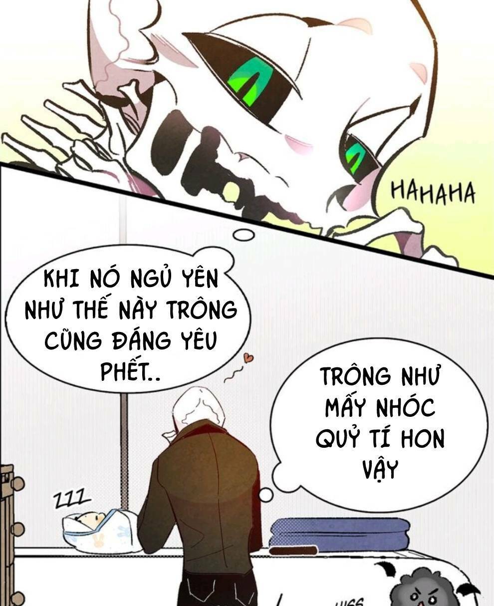 Skeleton Bất Đắt Dĩ Trở Thành Bố Của Bé Mèo Con Chương 16 Ảnh 36