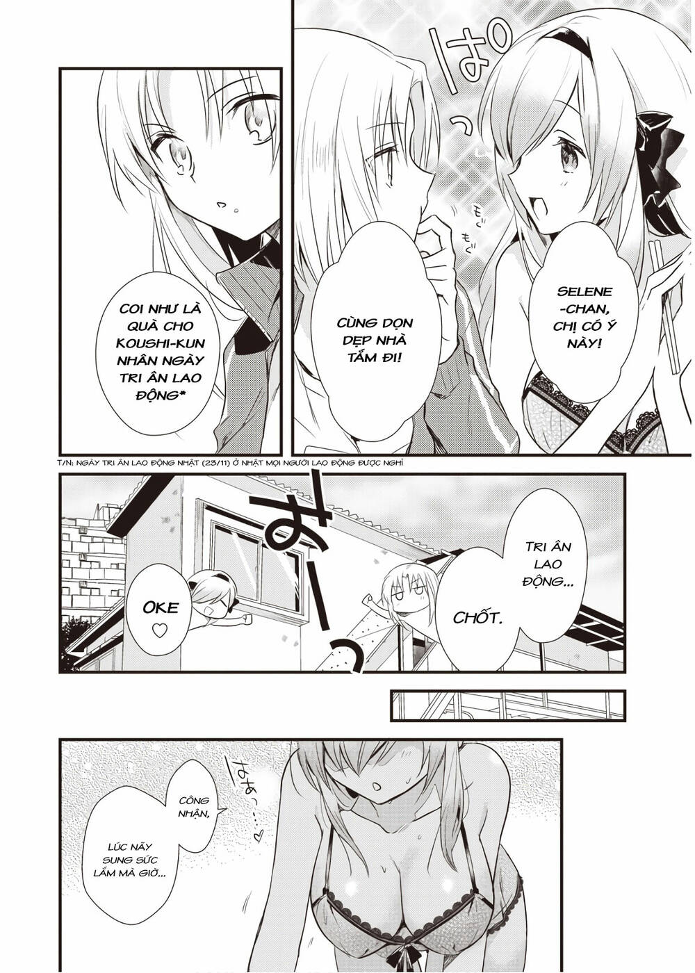 Megami-Ryou No Ryoubo-Kun Chương 15 Ảnh 9