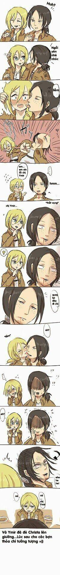 Đại Chiến Titan - Doujinshi Về Các Cô Gái Chương 23 Ảnh 18