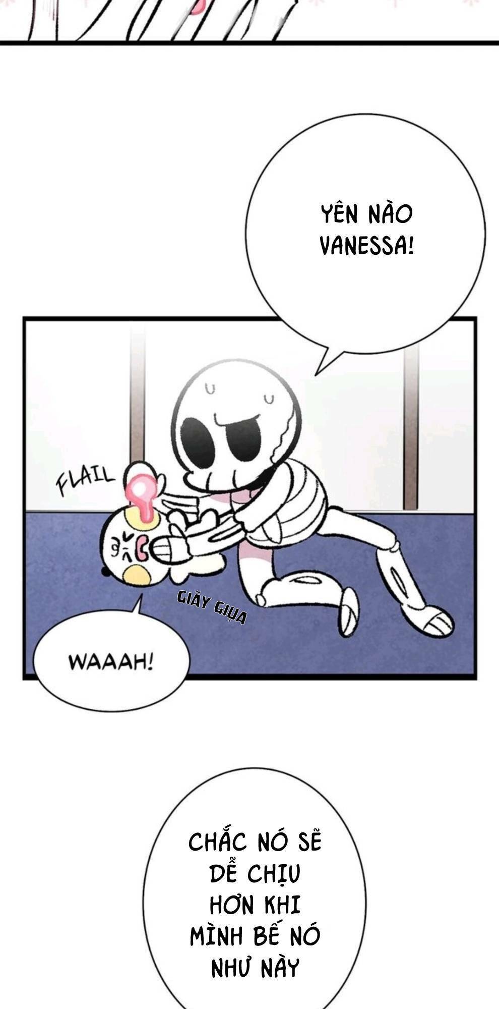Skeleton Bất Đắt Dĩ Trở Thành Bố Của Bé Mèo Con Chương 10 Ảnh 53