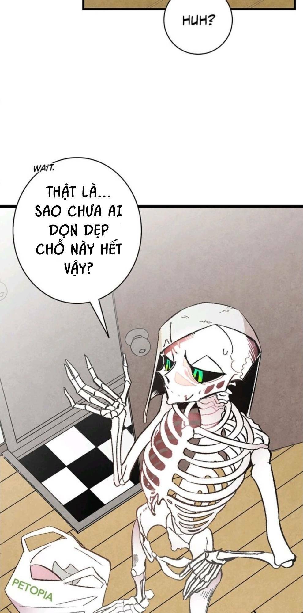 Skeleton Bất Đắt Dĩ Trở Thành Bố Của Bé Mèo Con Chương 10 Ảnh 43