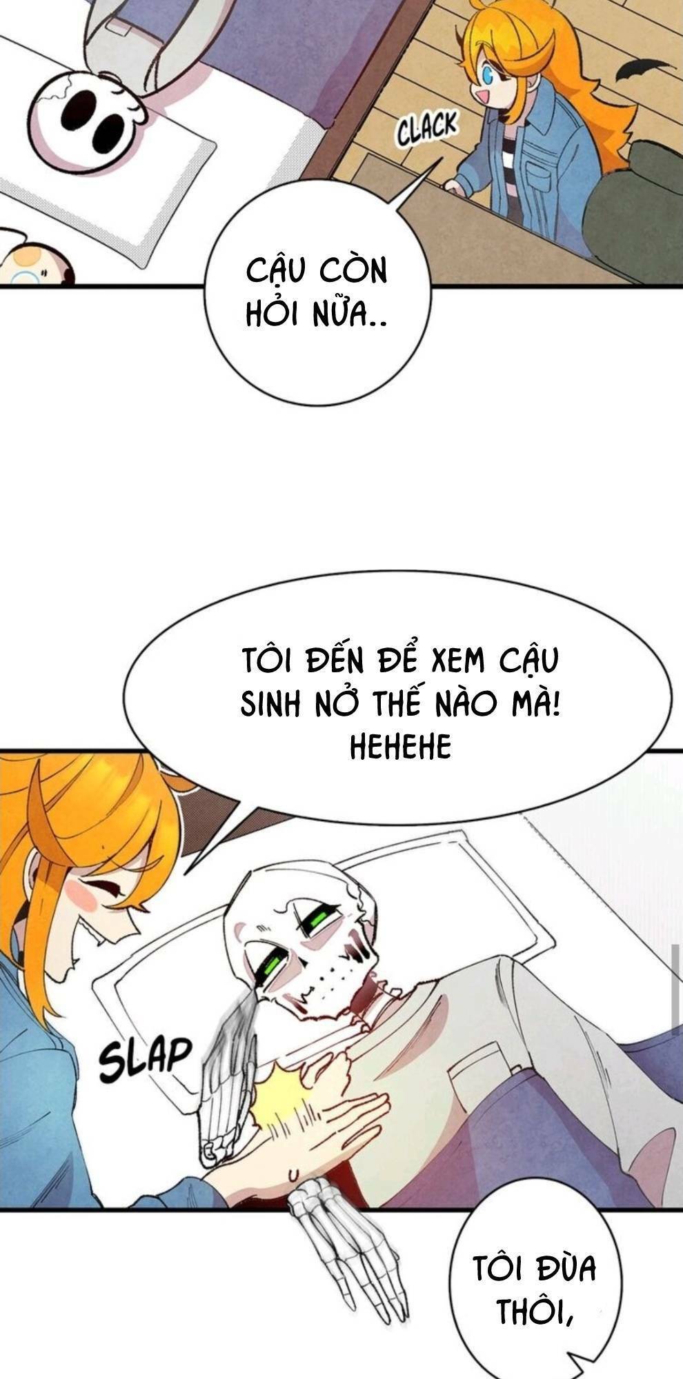 Skeleton Bất Đắt Dĩ Trở Thành Bố Của Bé Mèo Con Chương 11 Ảnh 16