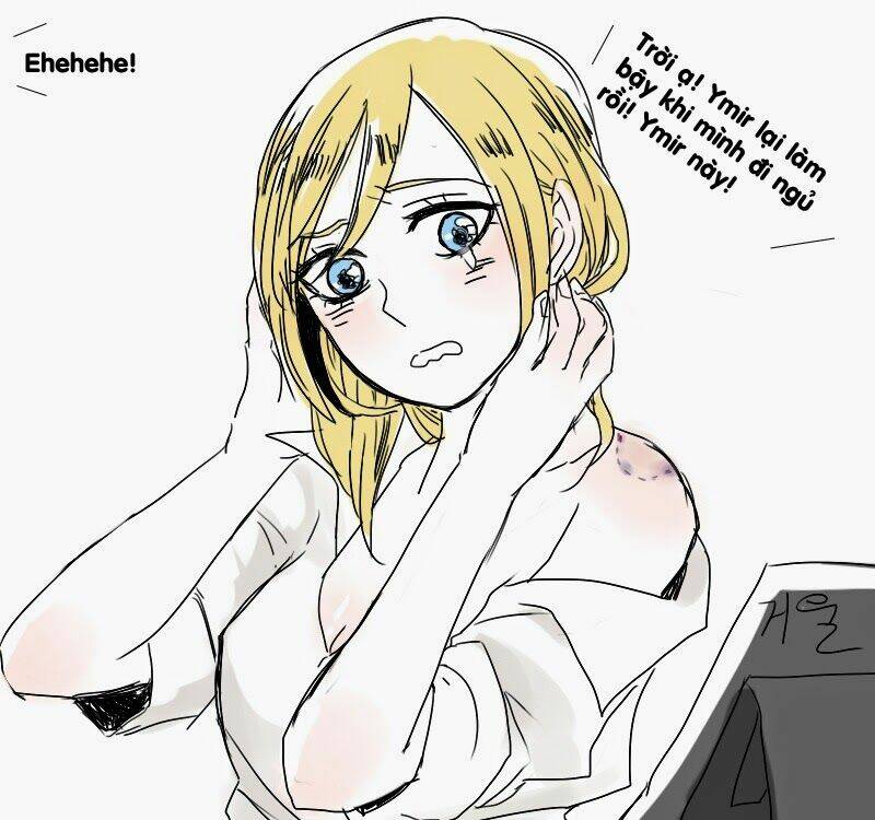 Đại Chiến Titan - Doujinshi Về Các Cô Gái Chương 25 Ảnh 3
