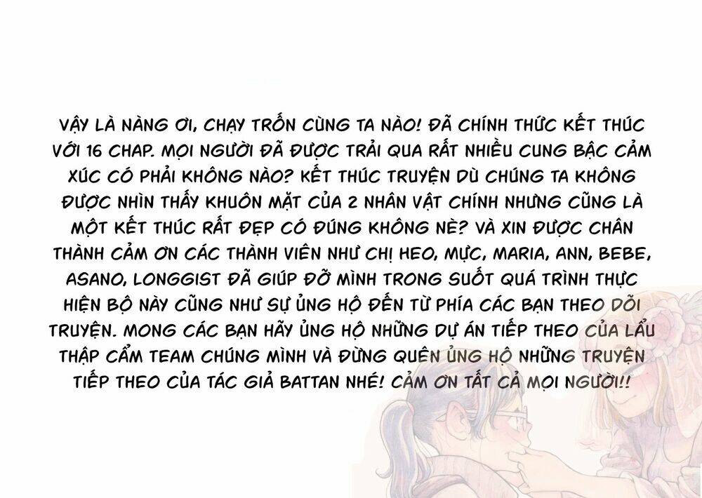 Nàng Ơi, Chạy Trốn Cùng Ta Nào Chương 16 Ảnh 34