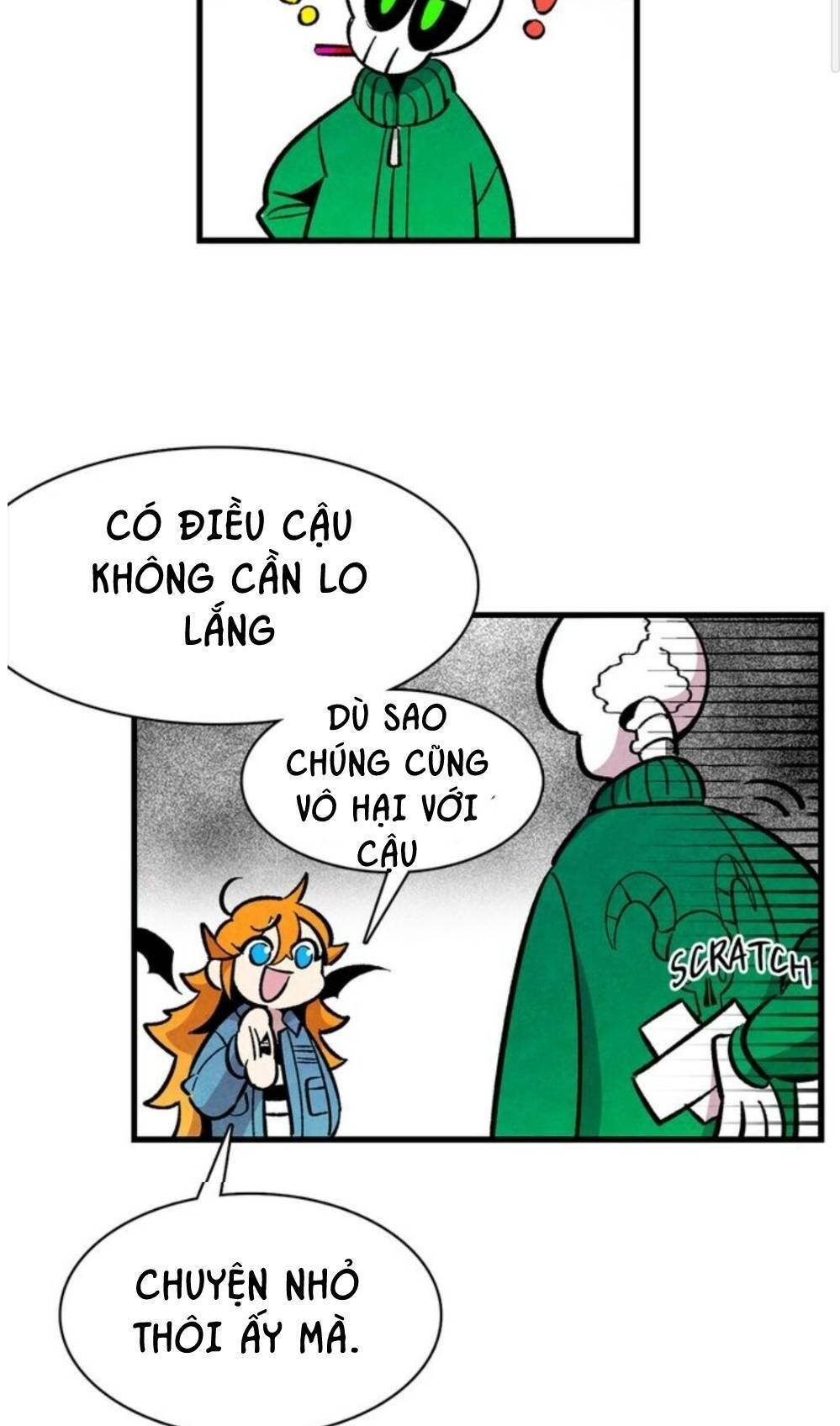 Skeleton Bất Đắt Dĩ Trở Thành Bố Của Bé Mèo Con Chương 1 Ảnh 33