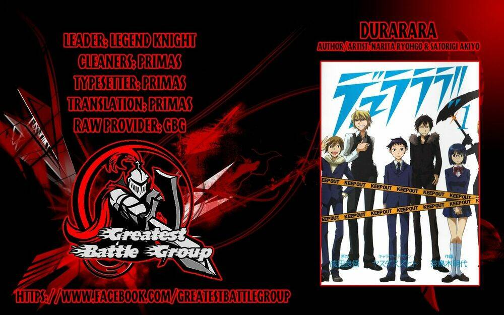 Durarara Chương 7 Ảnh 33