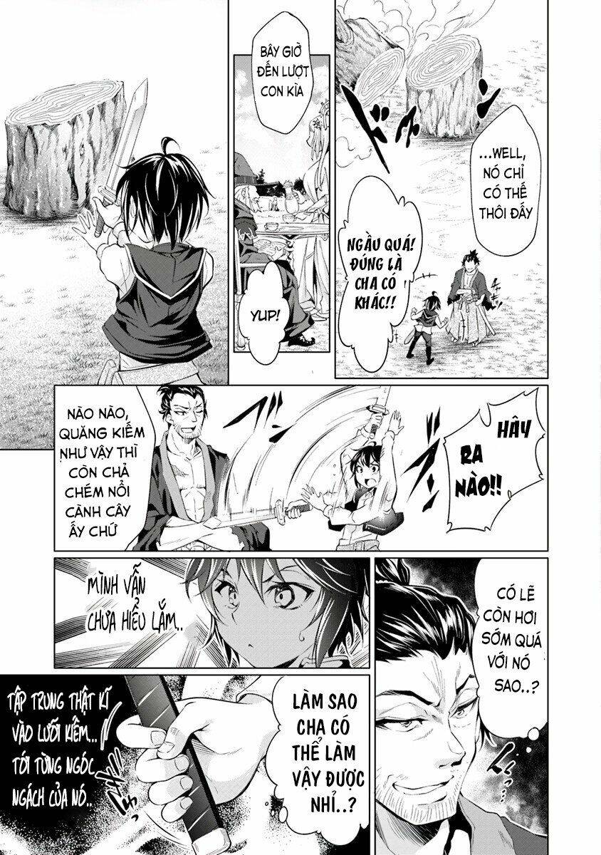 Kamigami Ni Sodaterare Shimo No, Saikyou To Naru Chương 1.1 Ảnh 23