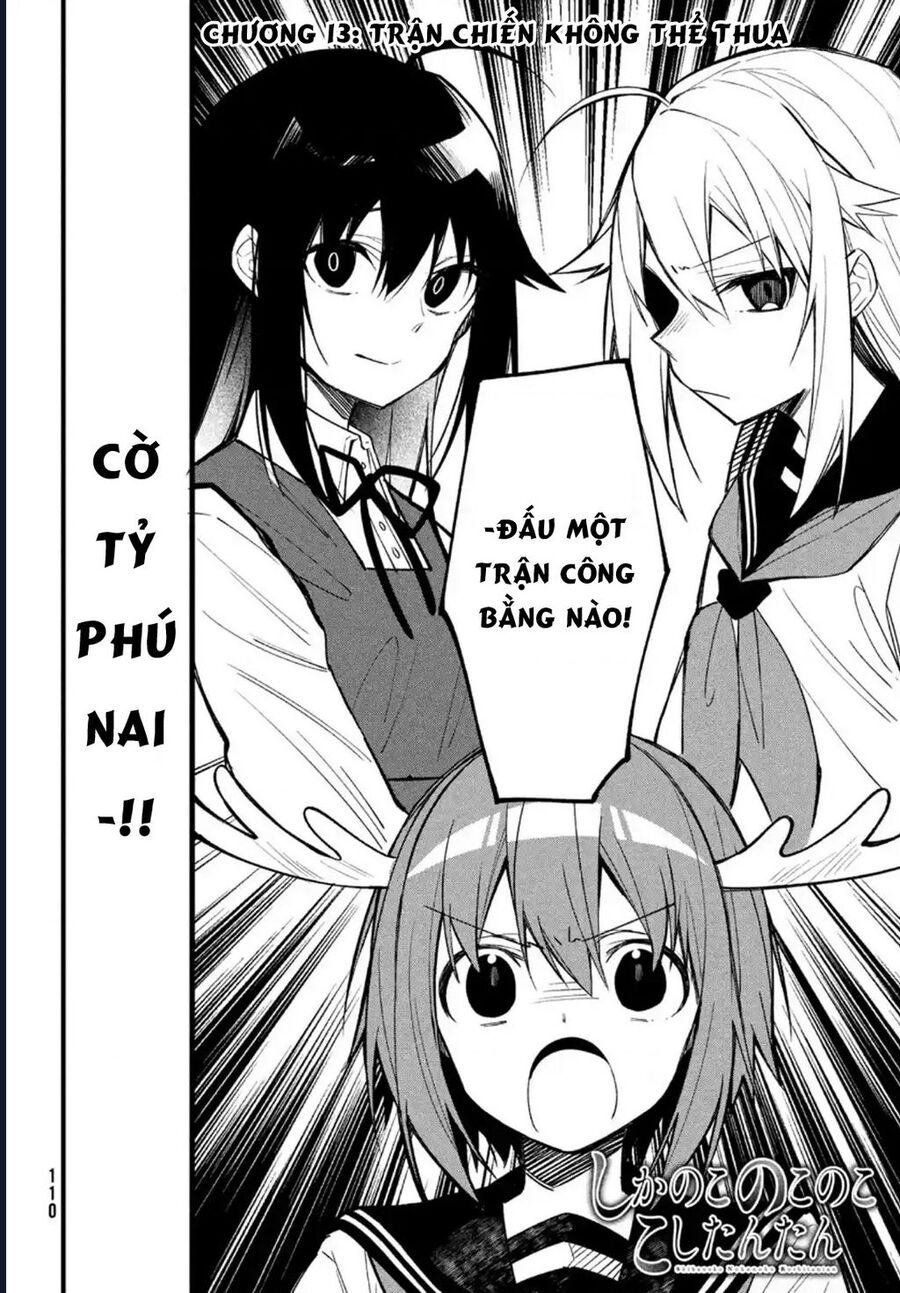 Shikanoko Nokonoko Koshitantan Chương 13 Ảnh 3