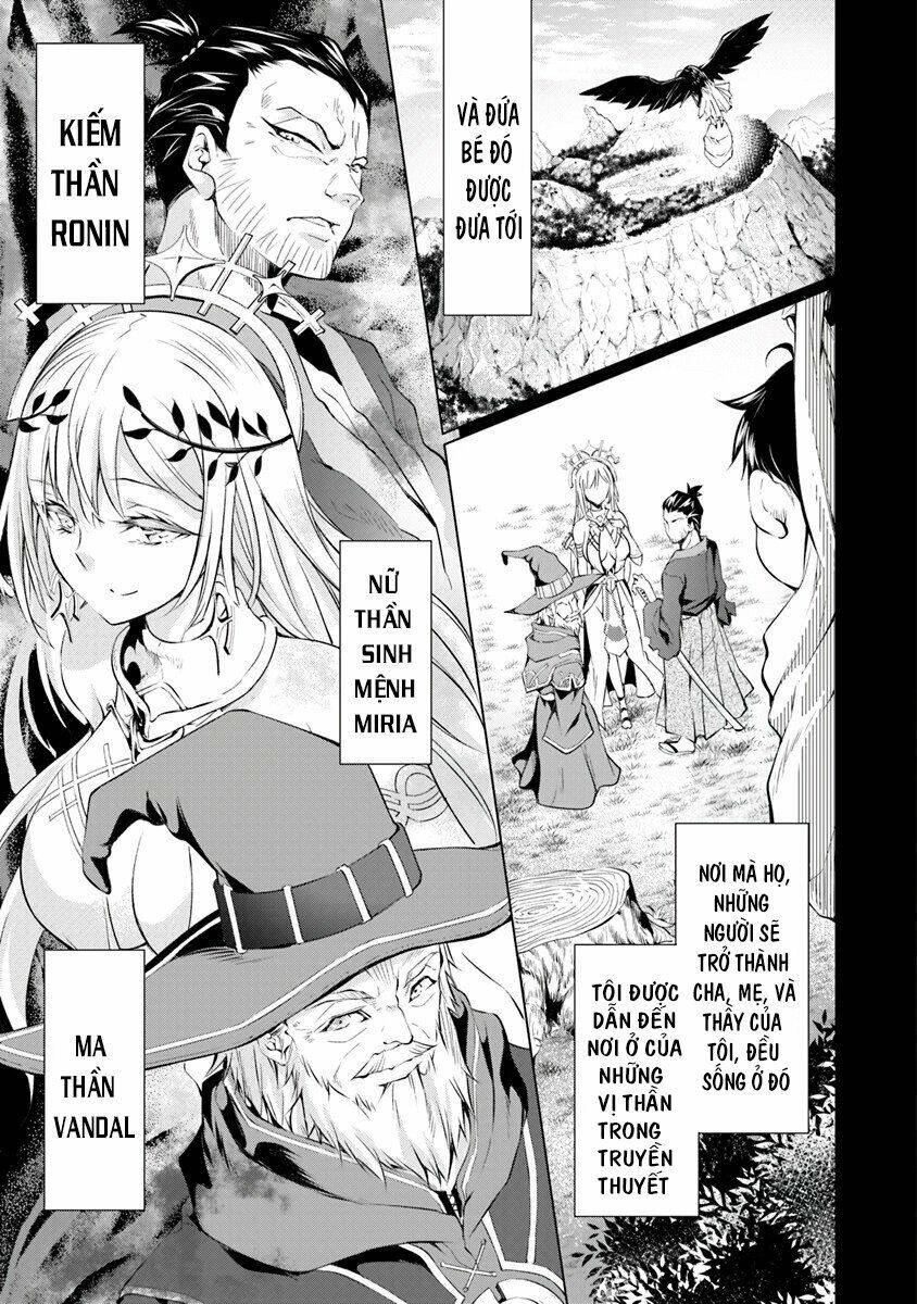 Kamigami Ni Sodaterare Shimo No, Saikyou To Naru Chương 1.1 Ảnh 15