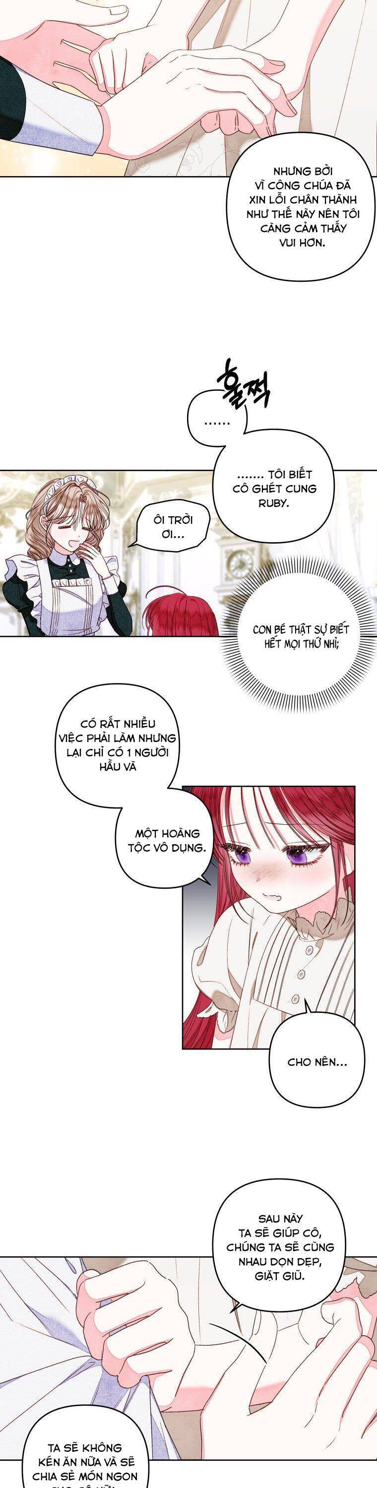 Trở Thành Hầu Nữ Còn Quan Trọng Hơn Là Làm Công Chúa Chương 14 Ảnh 15