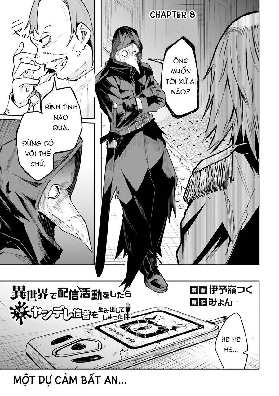 Isekai De Haishin Katsudou Wo Shitara Tairyou No Yandere Shinja Wo Umidashite Shimatta Ken Chương 8 Ảnh 3