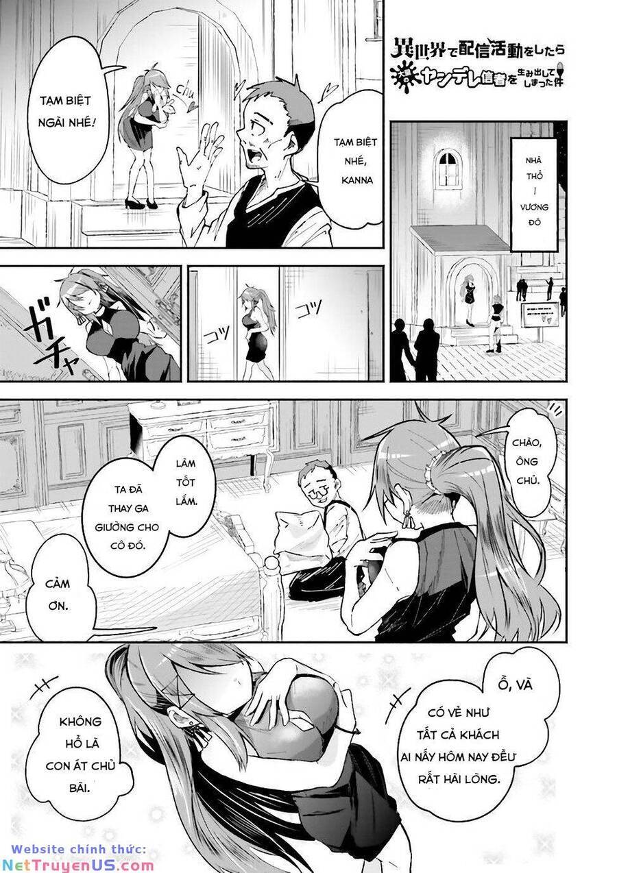 Isekai De Haishin Katsudou Wo Shitara Tairyou No Yandere Shinja Wo Umidashite Shimatta Ken Chương 9 Ảnh 3