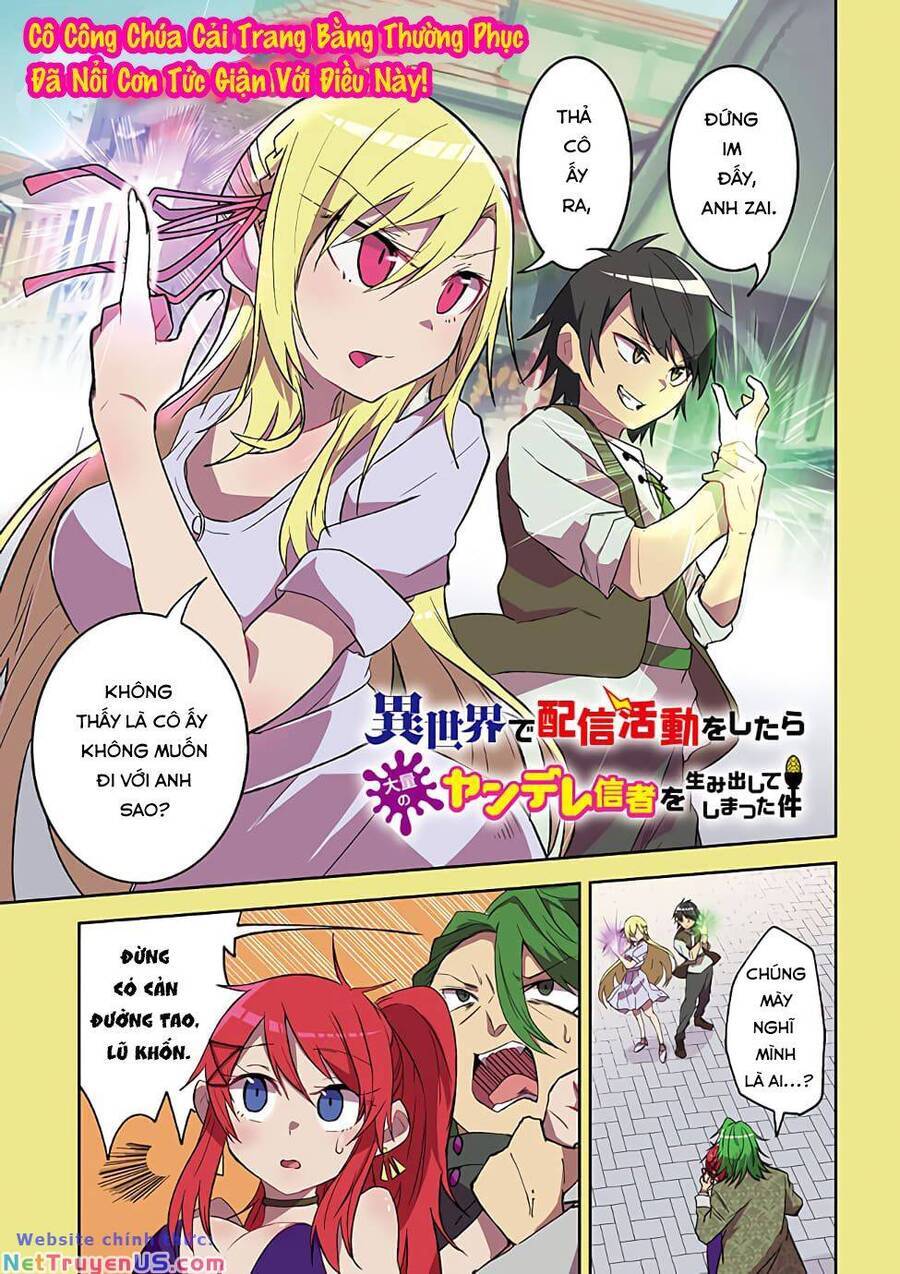 Isekai De Haishin Katsudou Wo Shitara Tairyou No Yandere Shinja Wo Umidashite Shimatta Ken Chương 10 Ảnh 4