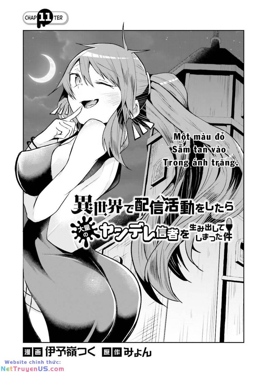 Isekai De Haishin Katsudou Wo Shitara Tairyou No Yandere Shinja Wo Umidashite Shimatta Ken Chương 11 Ảnh 5