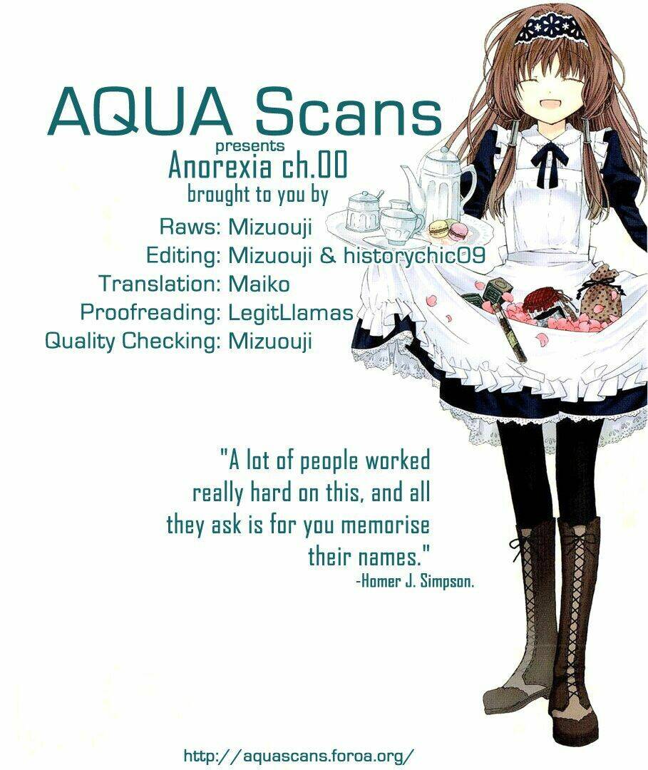 Anorexia - Shikabane Hanako Wa Kyoshokushou Chương 0 Ảnh 3