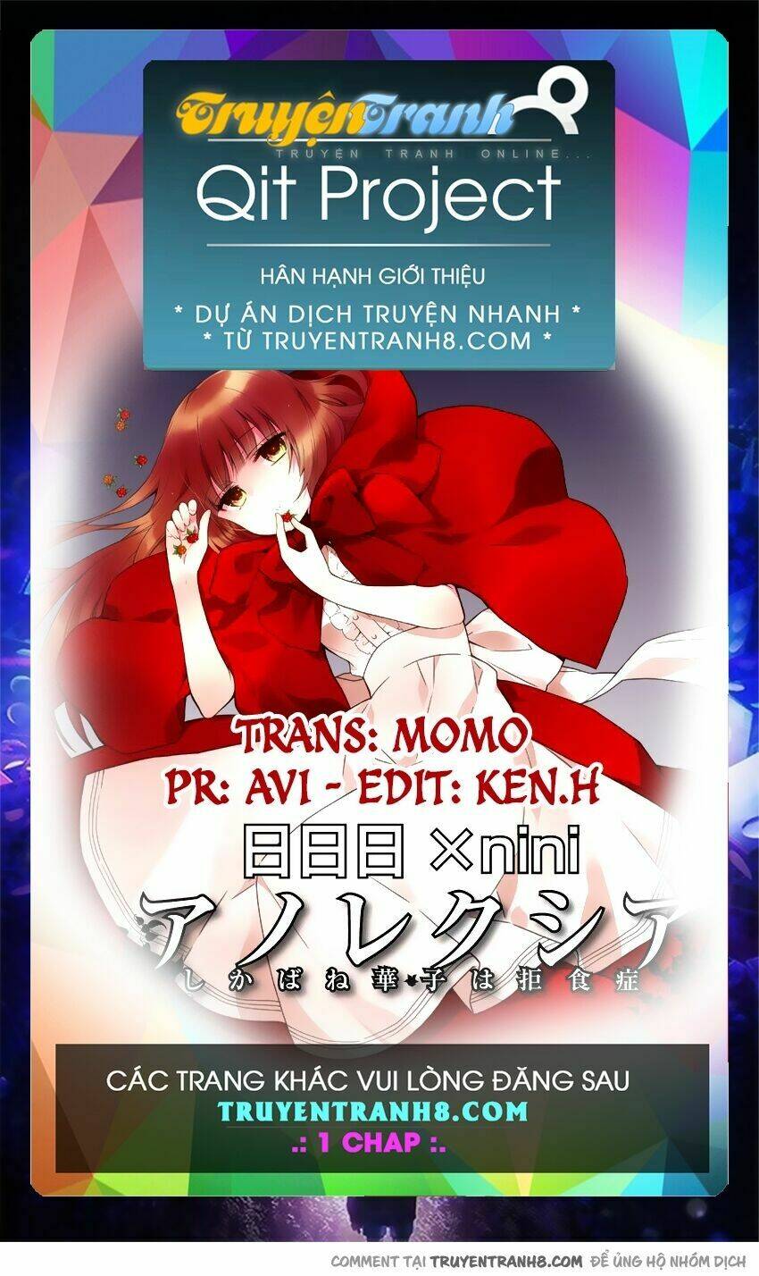 Anorexia - Shikabane Hanako Wa Kyoshokushou Chương 4.1 Ảnh 2