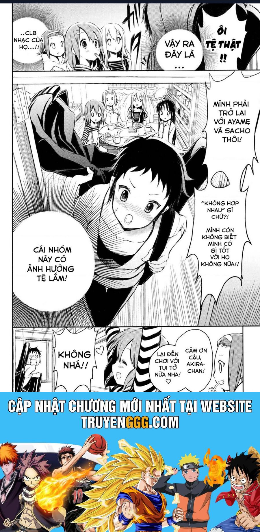 K-On! Story Anthology Comic Chương 3 Ảnh 9