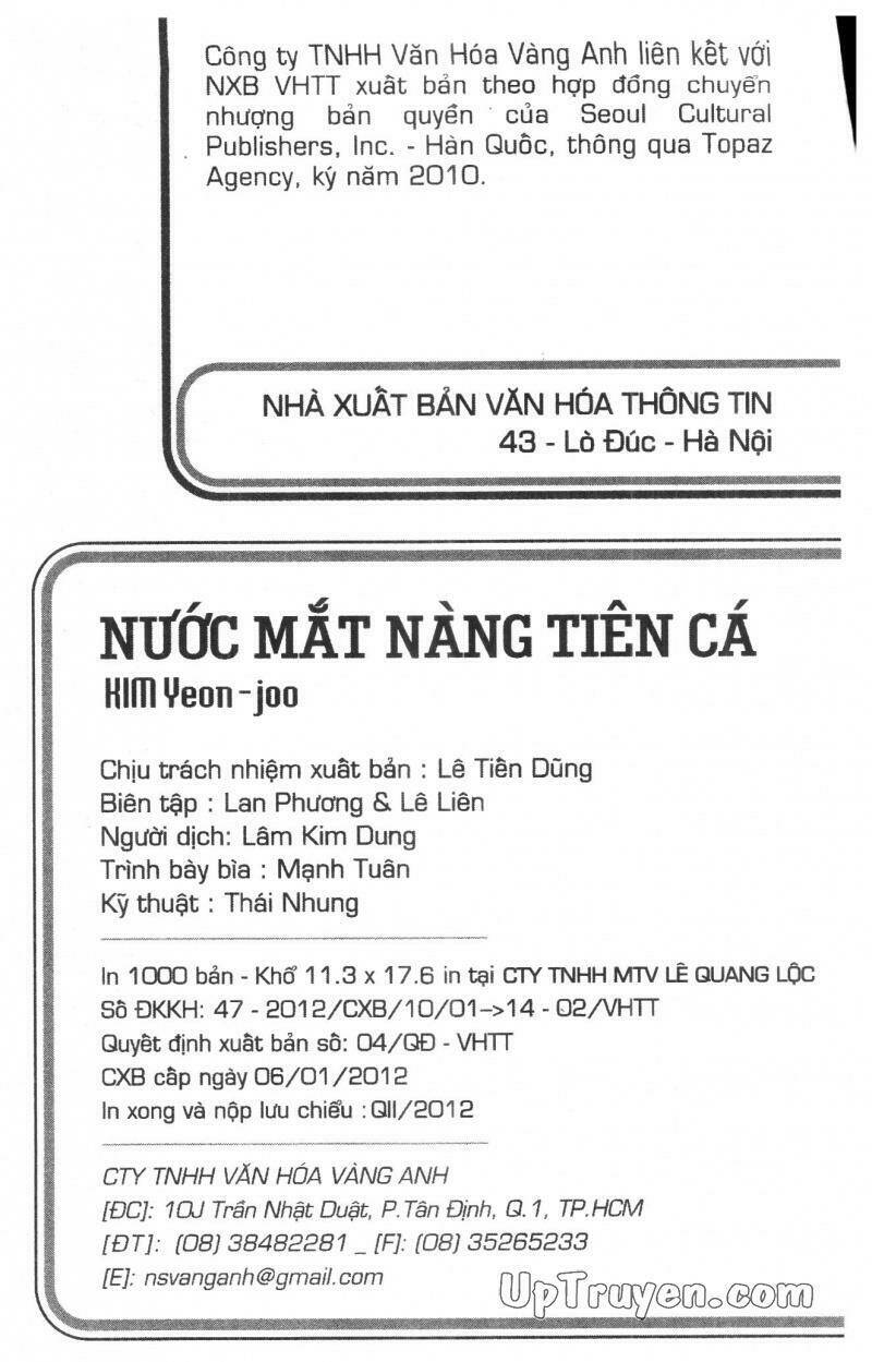 Nước Mắt Nàng Tiên Cá Chương 8 Ảnh 3
