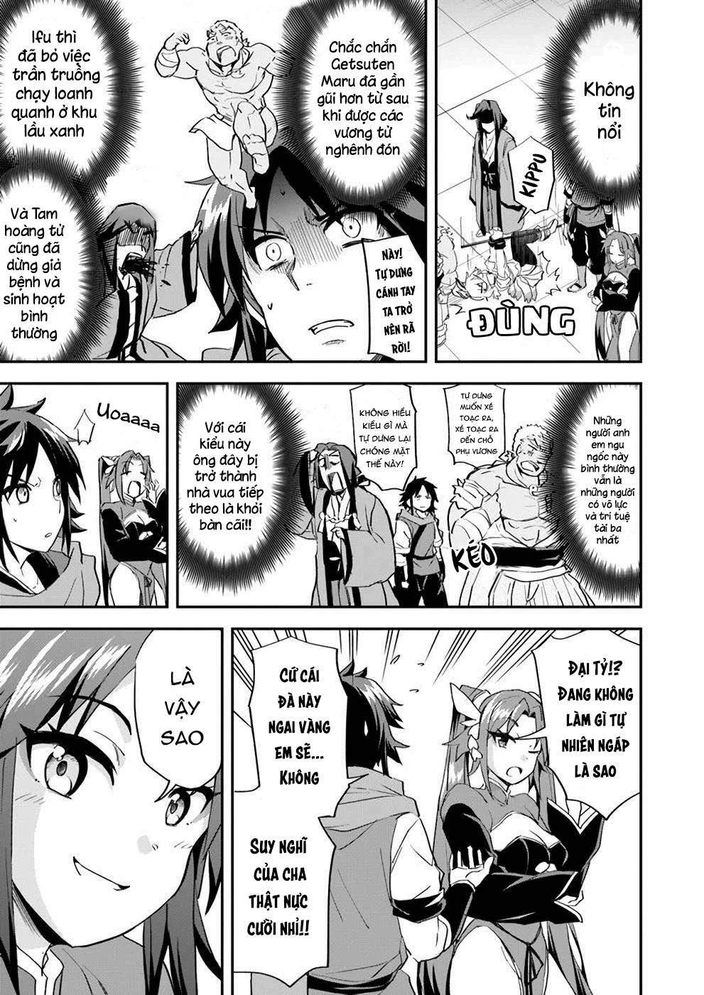 Saitei Ouji-Tachi Niyoru Koui Sou “Yuzuru” Sen Chương 8 Ảnh 12