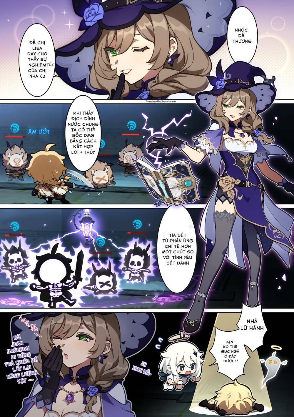 Genshin Impact 4-Koma Chương 15 Ảnh 3