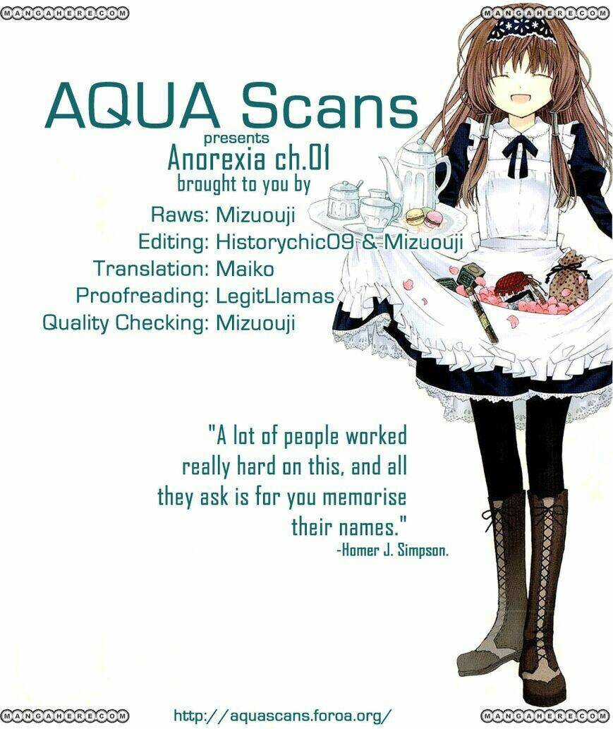 Anorexia - Shikabane Hanako Wa Kyoshokushou Chương 1 Ảnh 3