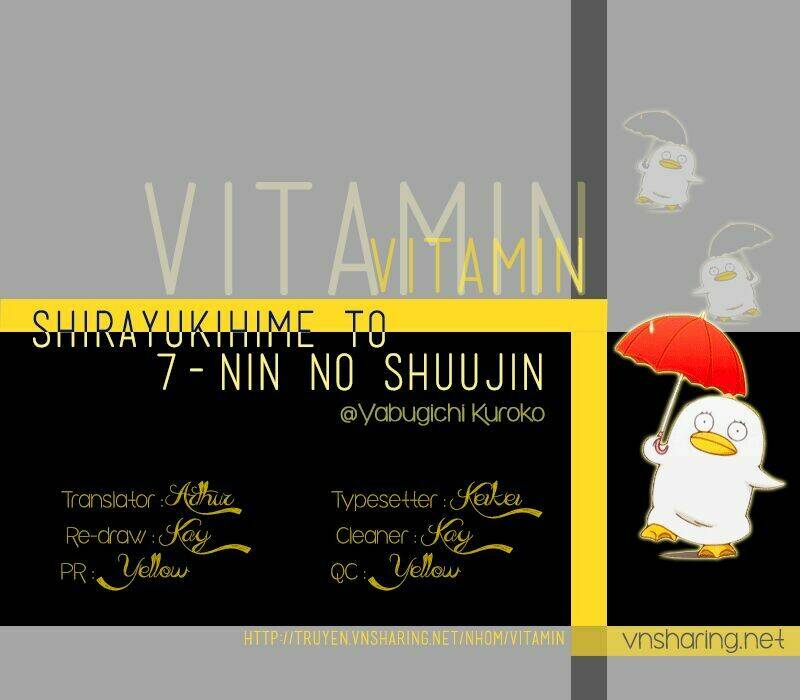 Shirayukihime To 7-Nin No Shuujin Chương 1 Ảnh 2