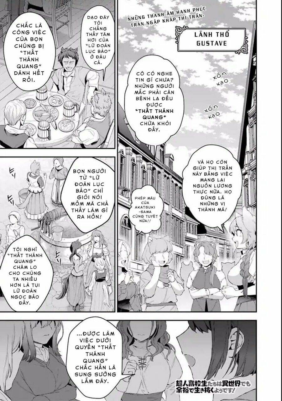 Choujin Koukousei-Tachi Wa Isekai Demo Yoyuu De Ikinuku You Desu Chương 40 Ảnh 3