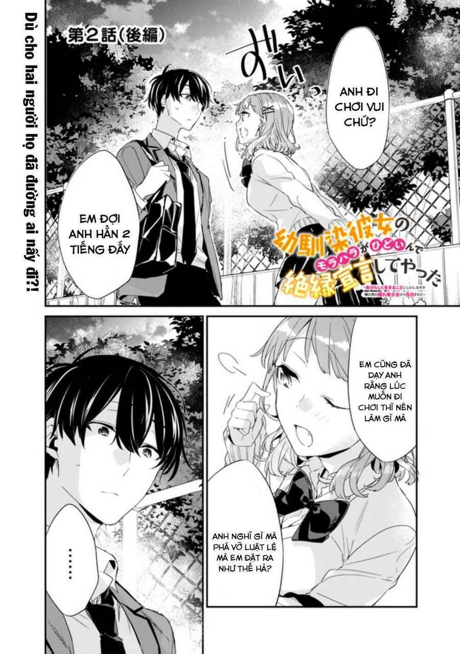 Osananajimi Kanojo No Morahara Ga Hidoi N De Zetsuen Sengen Shite Yatta Chương 2.2 Ảnh 3