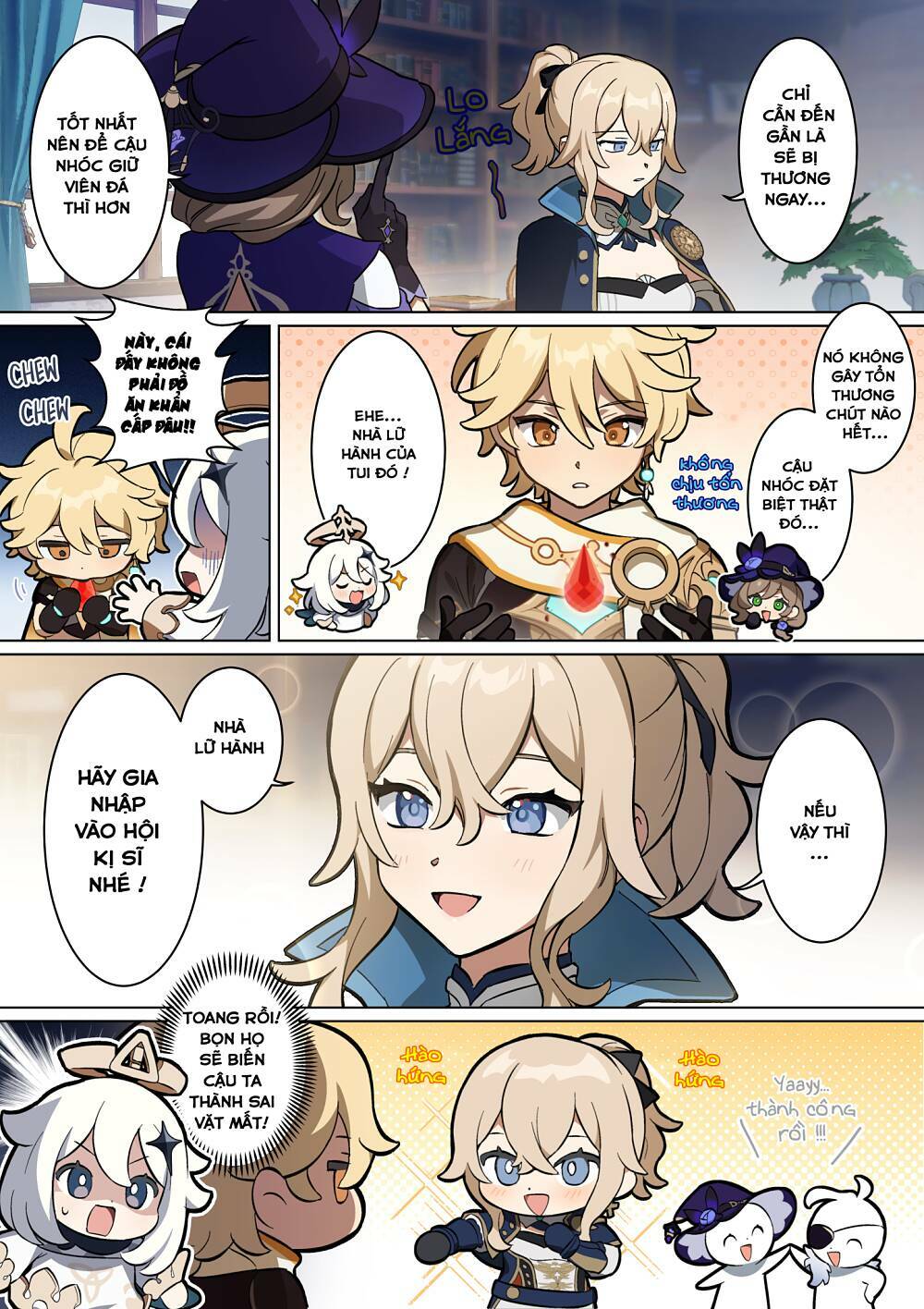 Genshin Impact 4-Koma Chương 16 Ảnh 3