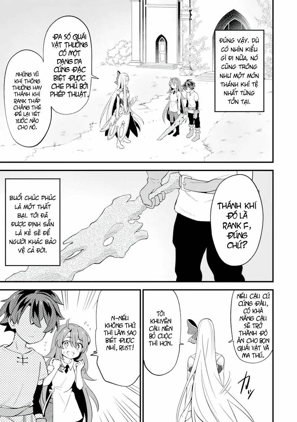"Sabitsuita Ken" Wo Tameshi Ni Kyoukashite Mitara, Tondemonai Maken Ni Chương 1.3 Ảnh 14