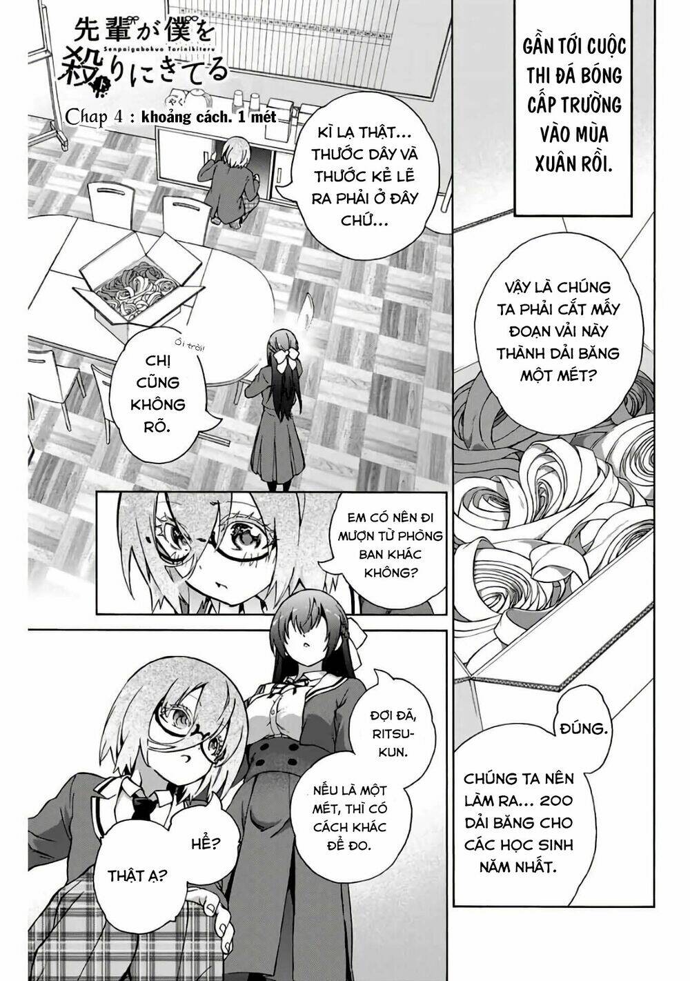 My Senpai Is After My Life Chương 4 Ảnh 4