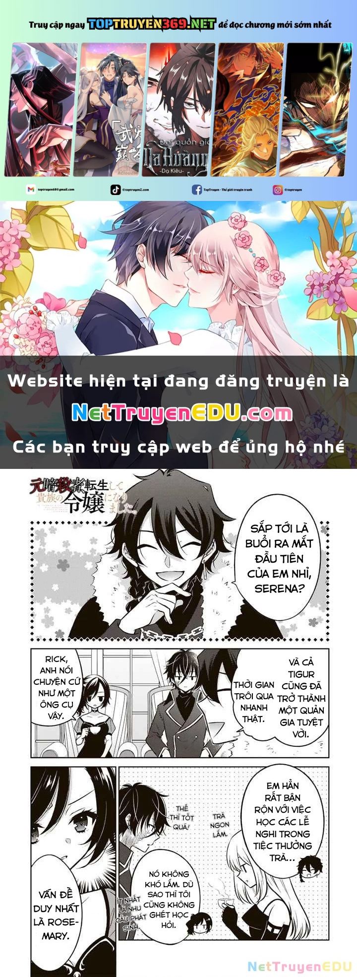 Cựu Sát Thủ Tái Sinh Thành Con Gái Quý Tộc Chương 8 Ảnh 2