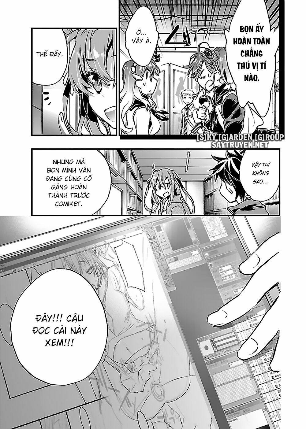 Onna No Ko Ga H-Na Manga Egaicha Dame Desuka Chương 20 Ảnh 15